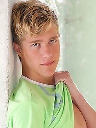 Long-haired handsome man sucks dick and fucks cute blond
