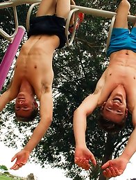 Jock studs Evan Parker and Kody Knight Jock studs Evan Parker and Kody Knight